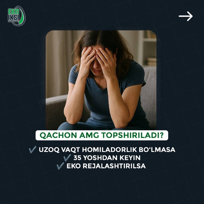 AMG (Anti-Myuller gormoni) nima?