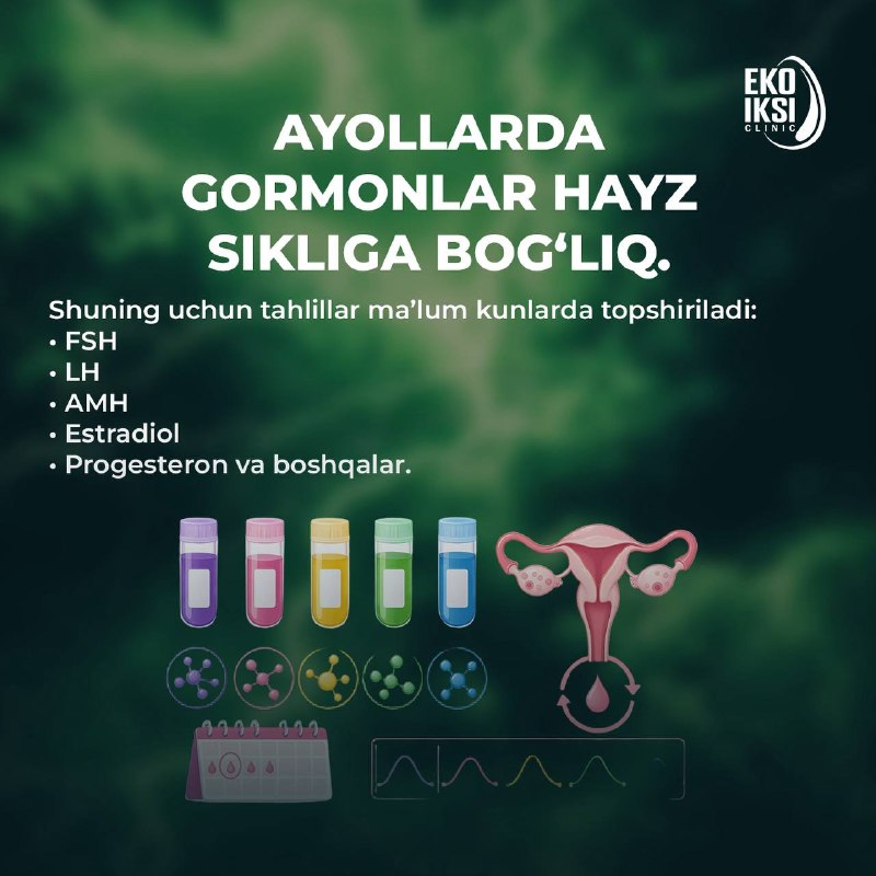 Ayol va erkak gormon tekshiruvlari bir xilmi?