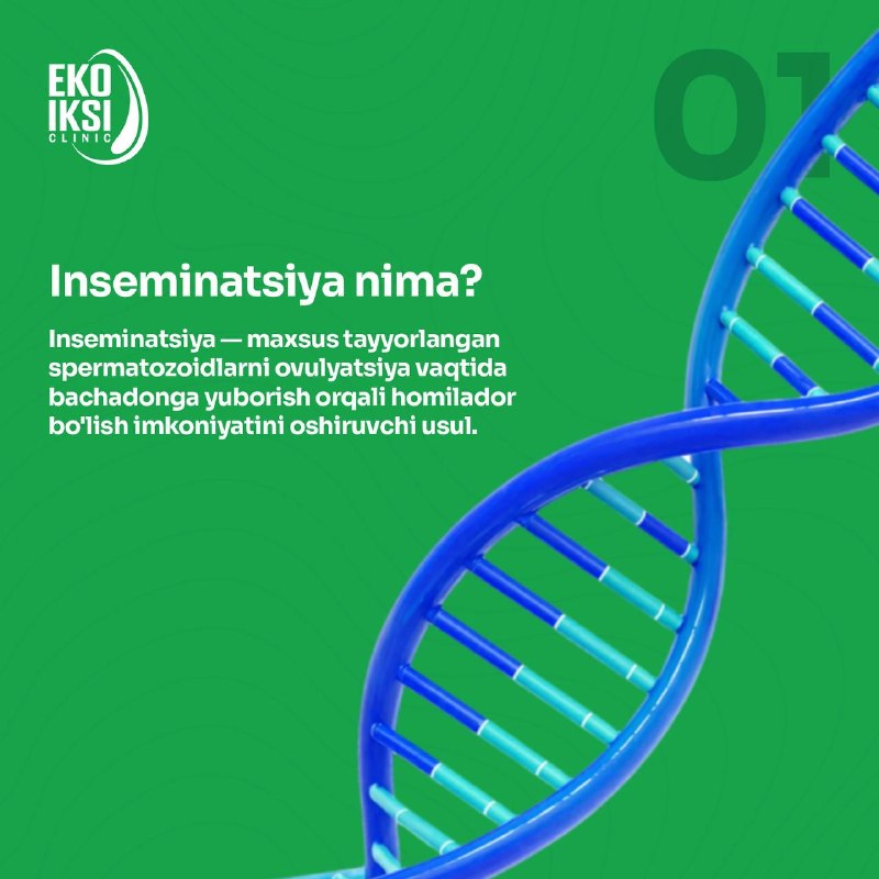 🤍 Inseminatsiya (IUI) nima?